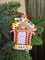 Christmas Ornament - Glossy Gingerbread Gingerbread House Frame. Wizardi Festive Decoration F07-N2-8-SEE200C